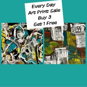 Original Photography Abstract Art Prints 8x8 by Jan Perez. Buy 3/Get 1 Free